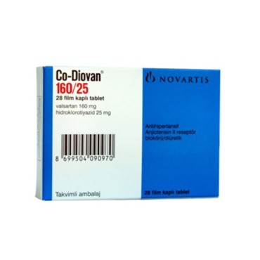 Co-Diovan 160/25 Novartis