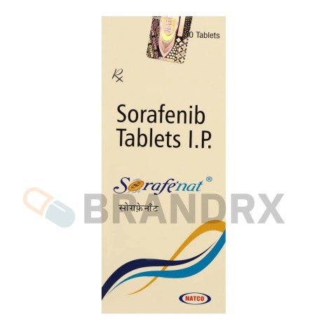 Sorafenat 200 mg Natco Pharmaceuticals Ltd.