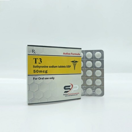 T3 50mcg / 50 tabs Saxon Pharmaceuticals