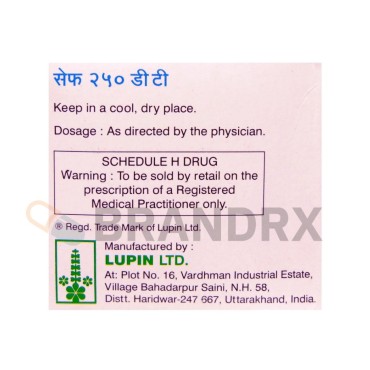 Ceff DT 250 mg Lupin